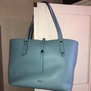 Authentic Coach Leather Tote